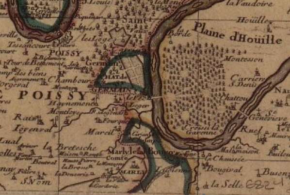 Carte de Nolin, 1698