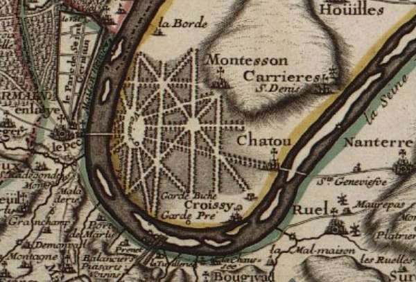Carte de Besson, 1706