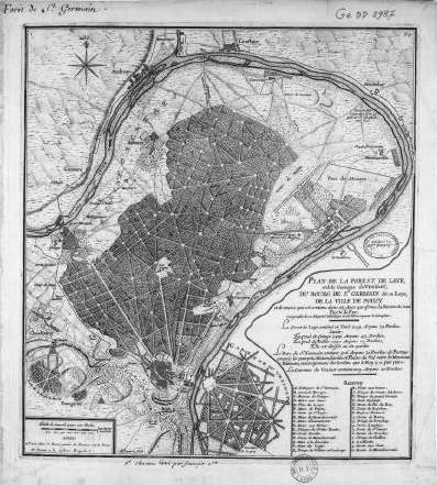 Plan de la forest de Laye