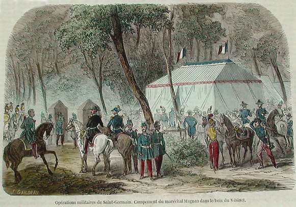 Le camp du mar�chal Magnan