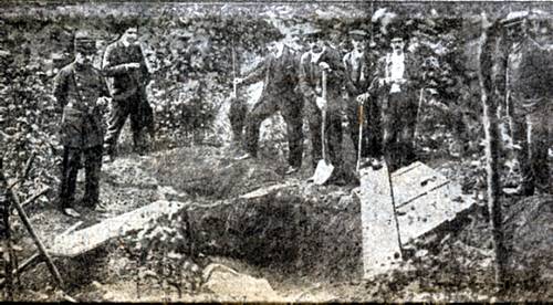 La d�couverte du cadavre